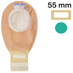 XMH2D155 Worek Dwuczęściowy Otwarty  Aurum 2 55mm Maxi Z Filtrem Beż z Okienkiem Welland