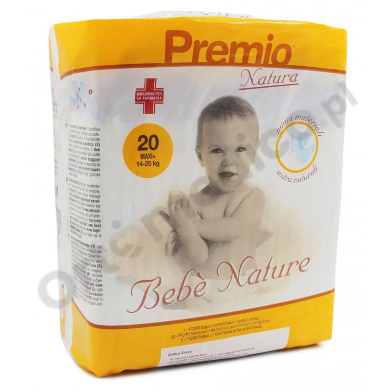 Premio Natura Maxi+ Gespar pieluszki ekologiczne dla dzieci 14-25 kg