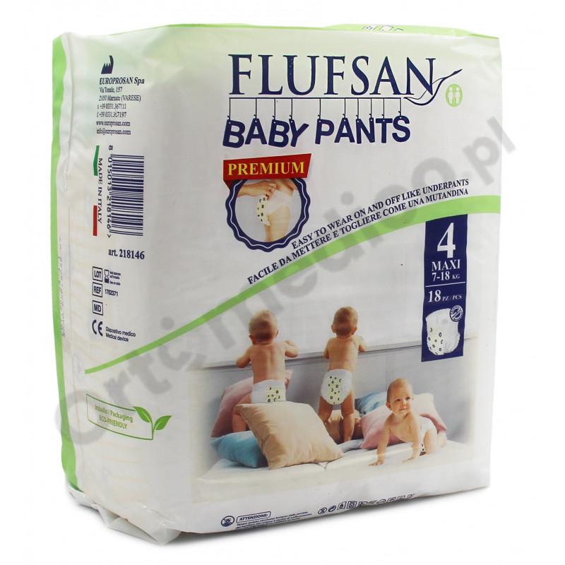 Flufsan Baby Pants 4 Maxi Gespar majtki chłonne dla dzieci 7-18kg