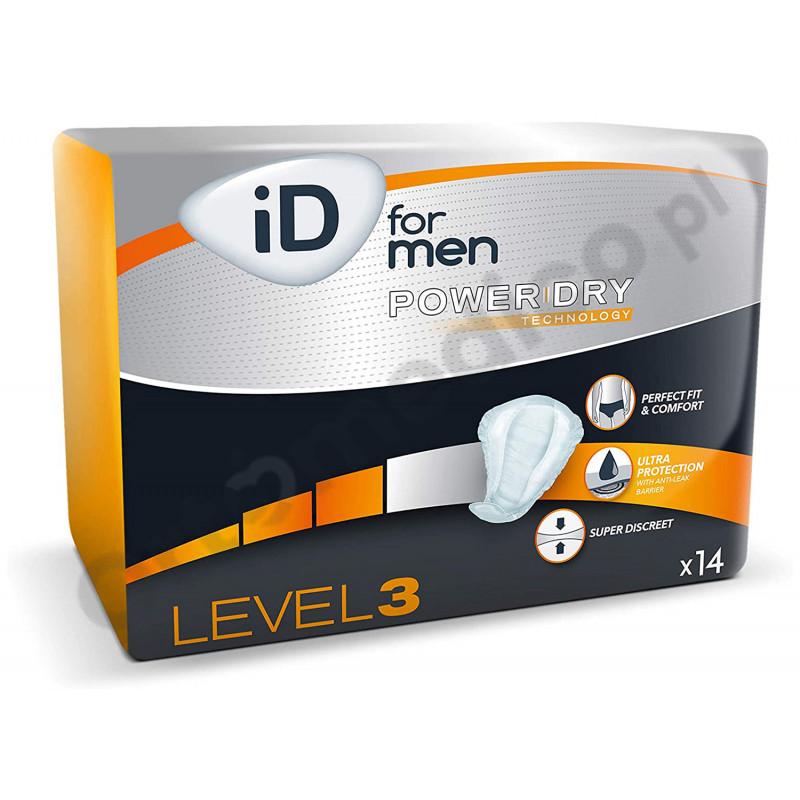 iD For Men Level 3 wkłady chłonne dla mężczyzn