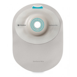 163460 Worek 1-cz Sensura Mio Convex Deep  Max 15-33mm 430ml Szary z Okienkiem Zamknięty Coloplast