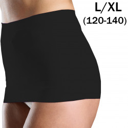 321661-06.01  Pas Stomijny Brzuszny "StomaSafe Plus" L/XL Czarny Pas Stabilizująco - Ochronny Tytex