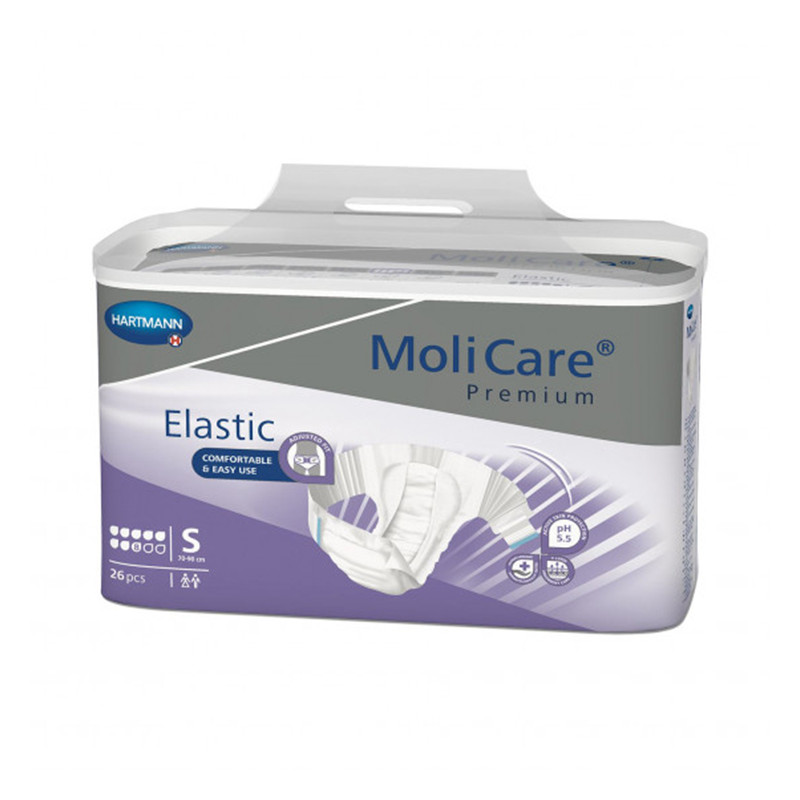 MoliCare Premium Elastic 8K pieluchomajtki dla seniora S