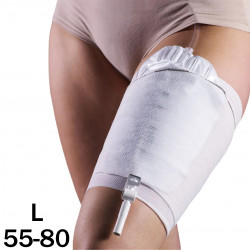 091250-05.01. Pasek Mocująco-Ochronny CarePocket L 55-80cm (worek 0,35-0,75l) Na Worek Do Zbiórki Moczu CareBag Tytex