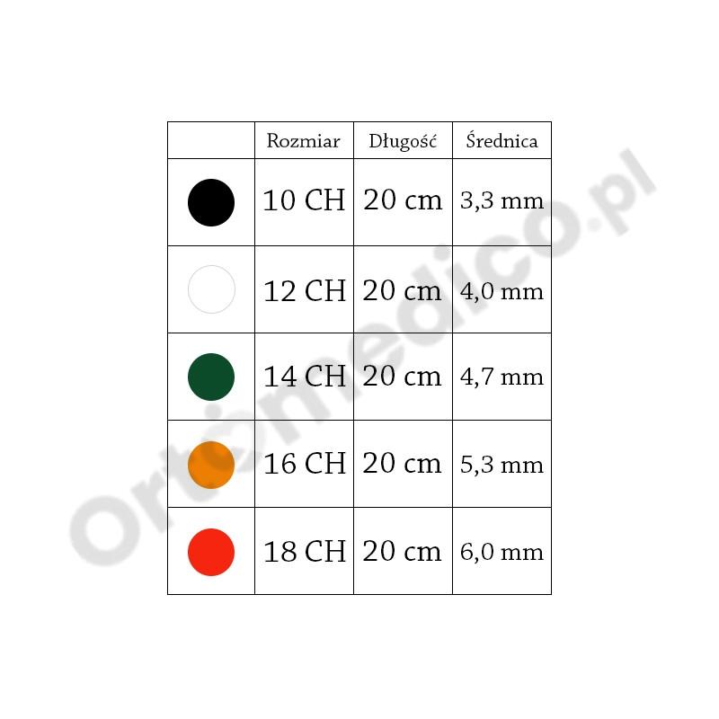 101408 LentisCath Cewnik Nelaton Hydrofilowy Urologiczny Lentismed 20cm CH 12 Dla Kobiet