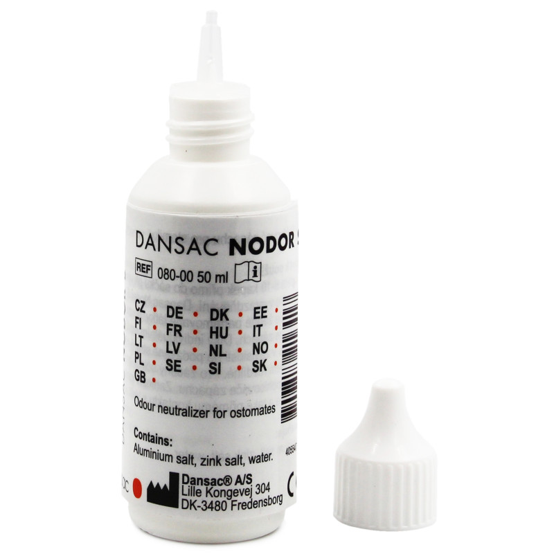 080-00 Nodor S Neutralizator Zapachu Kału i Moczu 50ml Dansac