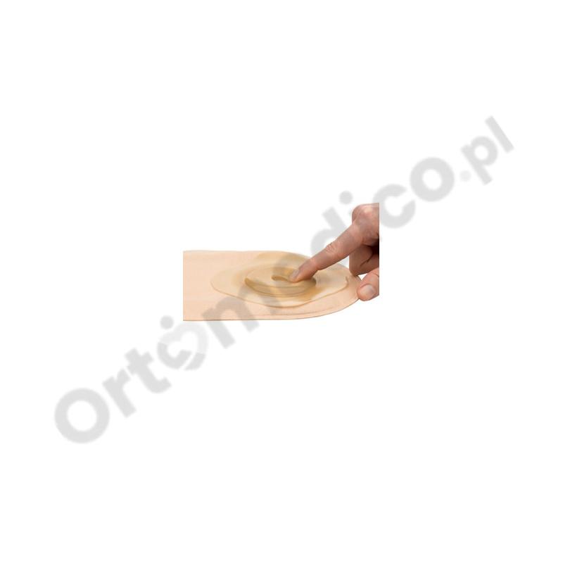 842-46 Worek Stomijny Nova1 FoldUp 15-46 mm 550 ml Convex 6 mm Otwarty Przezroczyste Dansac