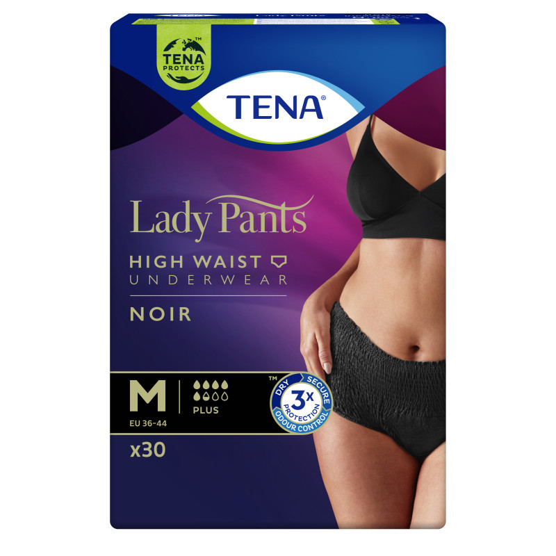 TENA Lady Pants Plus Noir majtki chłonne dla kobiet