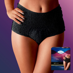 TENA Lady Pants Plus Noir majtki chłonne dla kobiet