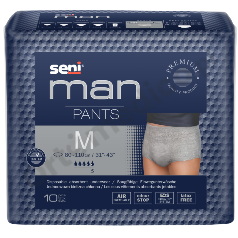 Seni Man Pants majtki chłonne męskie bielizna chłonna dla mężczyzn