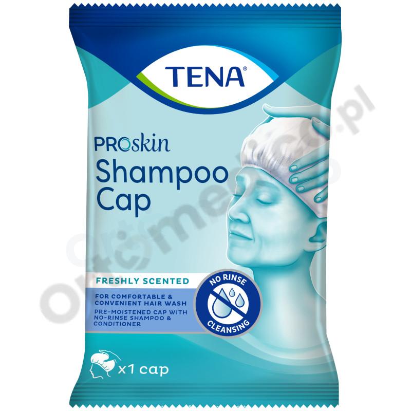 TENA Shampoo Cap czepek do mycia włosów z odżywką