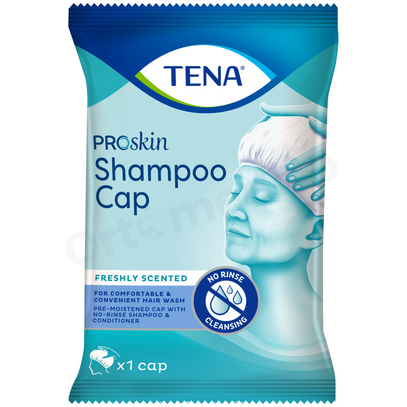 TENA Shampoo Cap czepek do mycia włosów z odżywką