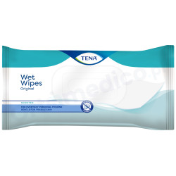 TENA Wet Wipes Original mokre chusteczki nawilżające 80 szt.