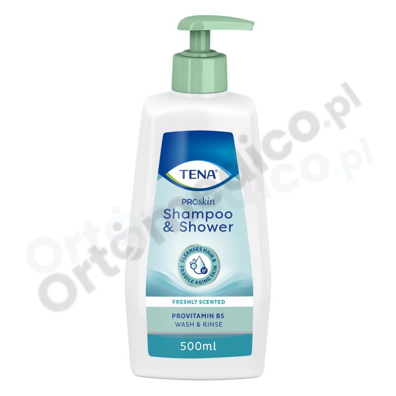 TENA Shampoo & Shower szampon i żel pod prysznic 2w1 500ml
