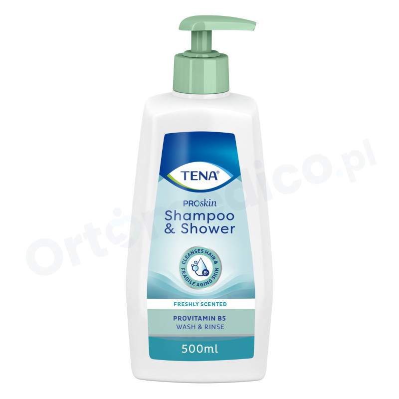 TENA Shampoo & Shower szampon i żel pod prysznic 2w1 500ml