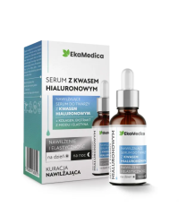 Nawilżające Serum z Kwasem Hialuronowym EkaMedica 20 ml – Regeneracja i Ujędrnienie