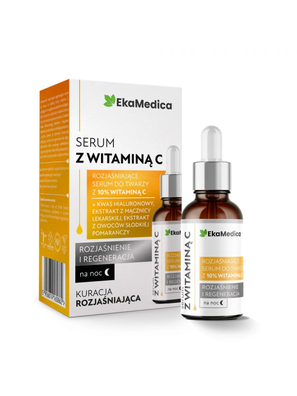 Rozjaśniające Serum z Witaminą C EkaMedica 20 ml Regenerujące