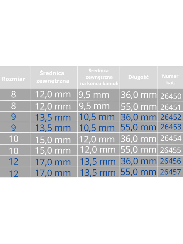 Rurka Tracheostomijna z Silikonu Servox Soft Tube 22mm z Fenestracją Rozmiar 9