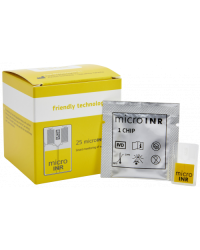 Paski testowe PT/INR MicroINR CHIP CHB0025AU – do analizatora MicroINR, 25 szt.