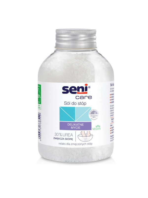 Seni Care sól do stóp z mocznikiem 30% – intensywne zmiękczenie i regeneracja, 420 g