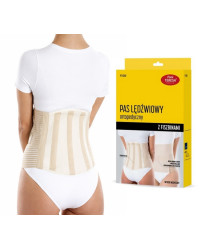 Pas ortopedyczny lędźwiowy na ból uraz kręgosłupa z fiszbinami PT0202