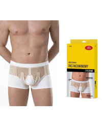 Pas z pelotami na przepuklinę pachwinową uniwersalny obustronny PT0110