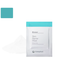 120215 Brava Środek Do Pielęgnacji Skóry Stomii Chusteczka Gazik Coloplast