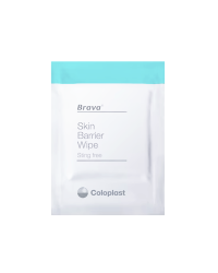 120215 Brava Środek Do Pielęgnacji Skóry Stomii Chusteczka Gazik Coloplast