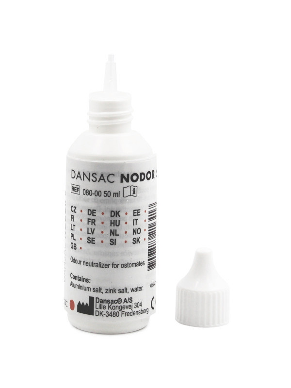 080-00 Nodor S Neutralizator Zapachu Kału i Moczu 50ml Dansac