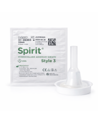 Cewnik zewnętrzny BD Spirit 3 style dla mężczyzn – silikonowy, samoprzylepny