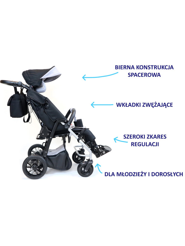 Wózek inwalidzki specjalny Yeti dla dorosłych MyWam