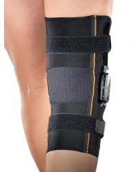 Orteza stawu kolanowego z policentrycznymi szynami bocznymi z regulacją zakresu ruchomości GenuFIT 25A Ortho Service