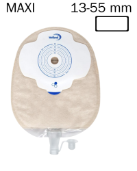 X1U1E33S Welland Aurum Plus Urostomy worek urostomijny Maxi przeźroczysty