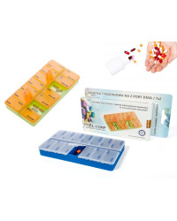 Kasetka Tygodniowa 2 Pory Dnia 7x2 EL-COMP