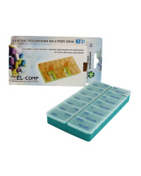 Kasetka Tygodniowa 2 Pory Dnia 7x2 EL-COMP