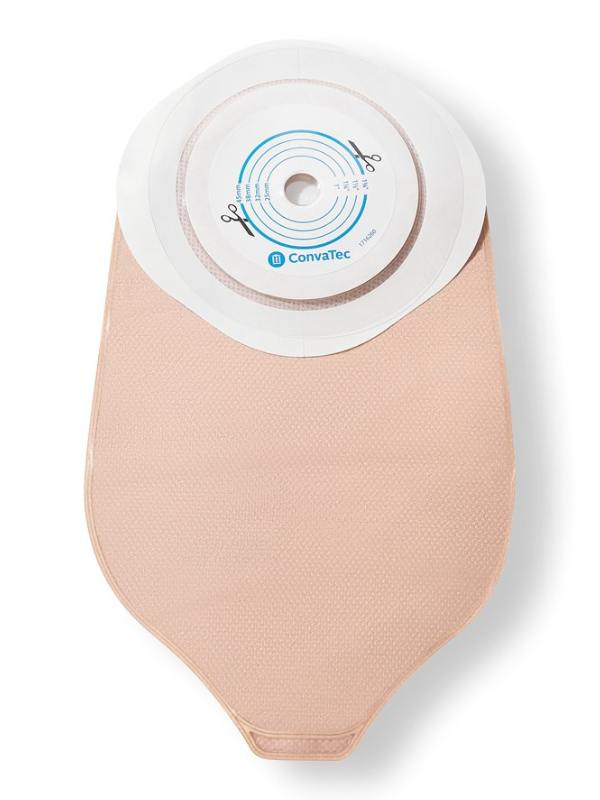 421631 Worek urostomijny Esteem+ Durahesive z plastikowym kranikiem Accuseal Beżowy 13–45 mm
