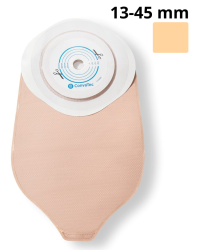 421631 Worek urostomijny Esteem+ Durahesive z plastikowym kranikiem Accuseal Beżowy 13–45 mm