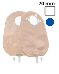 413439 Worek Urostomijny Natura ConvaTec  70 mm z Kranikiem Soft Tap  2-częściowy