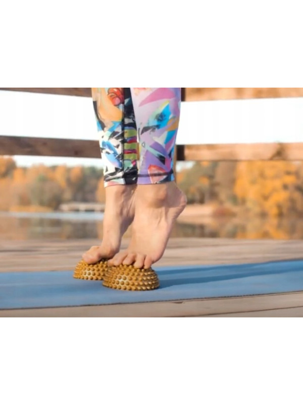 Półkula Do Masażu z Kolcami Jeż Rehabilitacja Halcamp