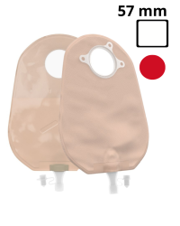 413438 Soft Tap Worek Urostomijny 57 mm z Kranikiem 2-częściowy ConvaTec Natura