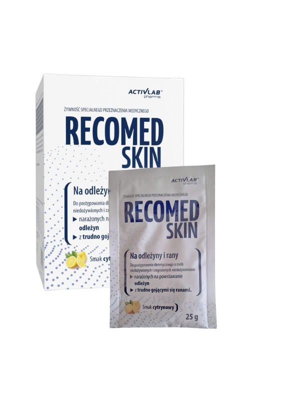 Napój białkowy do stosowania przy odleżynach Recomed skin 1 saszetka 25g