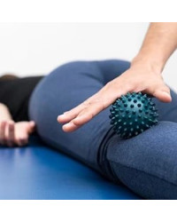 Piłeczka Do Masażu i Ćwiczeń Fioletowa HALCAMP 5 cm