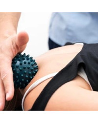 Piłeczka Do Masażu i Ćwiczeń Fioletowa HALCAMP 5 cm