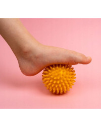 Piłka Rehabilitacyjna Z Kolcami Do Ćwiczeń Masażu HALCAMP 6 cm