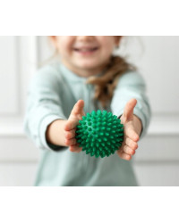 Piłka Rehabilitacyjna Z Kolcami Do Ćwiczeń Masażu HALCAMP 7cm