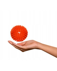 Piłka Masująca Do Ciała z Wypustkami Jeż Halcamp 9 cm Czerwona