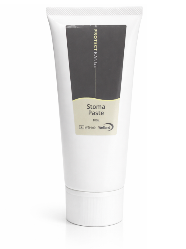 WSP100  Stoma Paste Pasta Uszczelniająco Gojąca 100g Zabezpieczenie Stomii Bezalkoholowa Welland