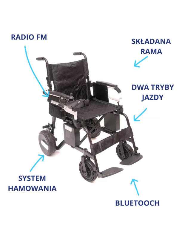 Elektryczny wózek inwalidzki Wheelie Electric