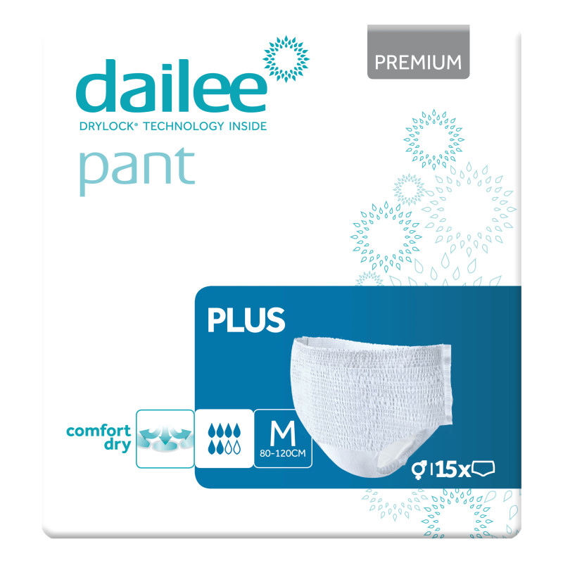 Dailee Pant Premium Plus majtki chłonne wciągane dla seniora