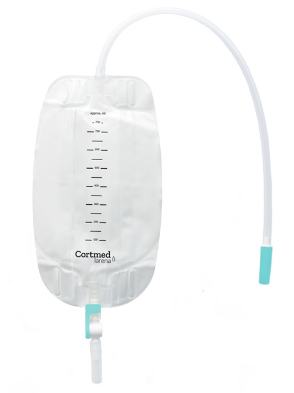 35110130 Worek do zbiórki moczu na nogę Larena® 750 ml Cortmed